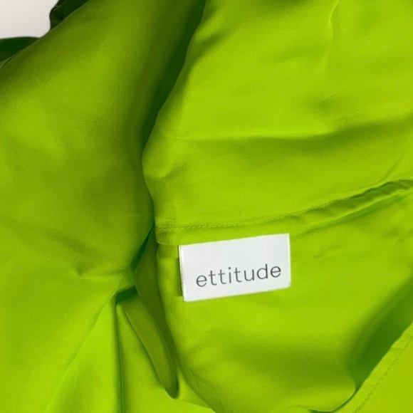 NWT | Ettitude | Signature Sateen Cami Top | Lime Green | Various Sizes - Picture 5 of 12